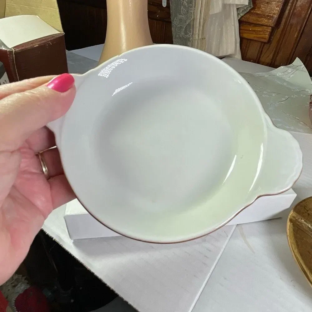 Vintage HALL Pottery individual baking dish #434